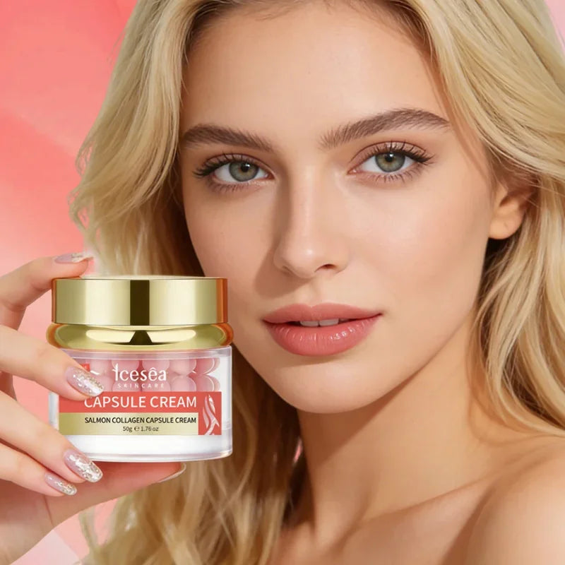 Blue Copper Peptide Face Cream – Firming & Hydrating Capsules Peptide Face Cream Zpaxo