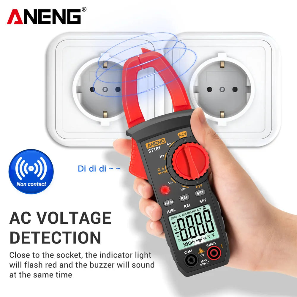 ANENG ST181 Clamp Meter AC Current Professional Multimeter Voltage