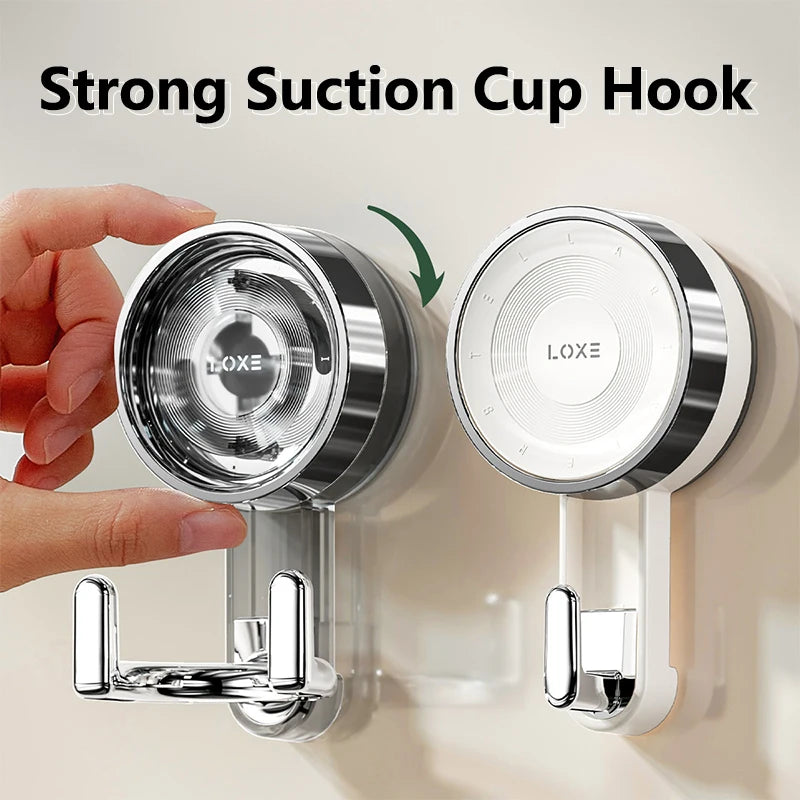 Fashion Powerful Suction Cup Hooks Vacuum Reusable Shower Heavy Duty Zpaxo