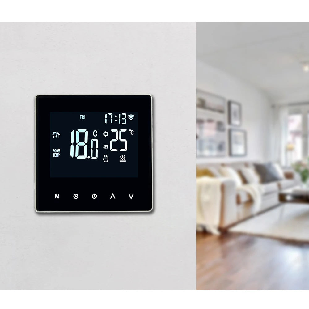WiFi Thermostat Temperature Controller Water/Electric Floor Heating Gas Boiler GB/GE Smart Life Tuya Control Alexa Google Home Zpaxo