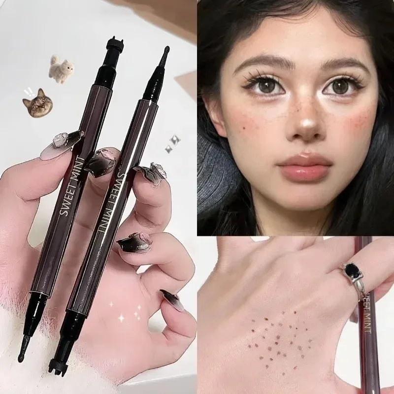 Freckle Stamp Makeup Pen Waterproof Natural Lifelike Fake Freckles