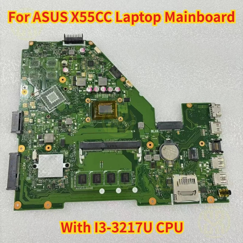 ASUS X55CC Laptop Mainboard X550CA Motherboard REV2 0 60NB00U0-MBH010