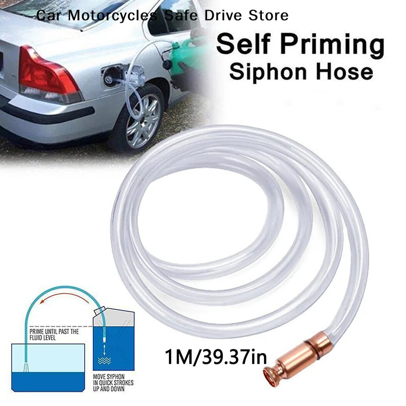 CM1m Self Suction Oil Pump Copper Filler Pipe Manual Pumping Fittings