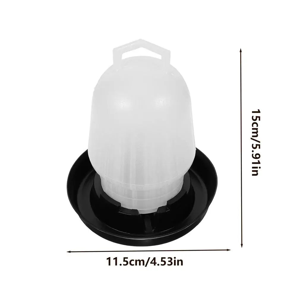 Automatic Chicken Waterer Poultry Drinker Duck Goose Water Cup