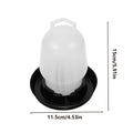 Automatic Chicken Waterer Poultry Drinker Duck Goose Water Cup