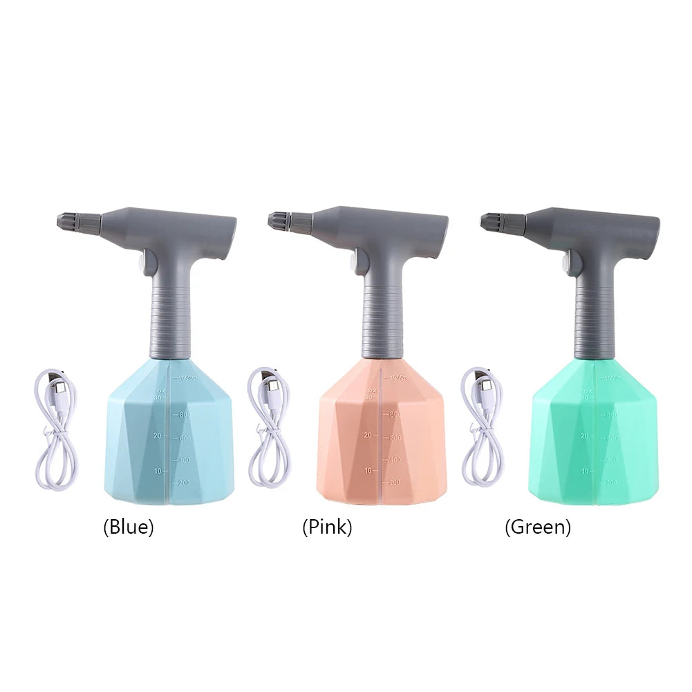 Automatic Watering Can USB Rechargeable Electric Fogger 360 Zpaxo