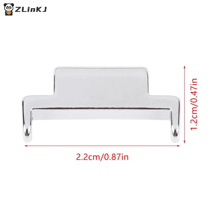 ▶2Pcs 14mm To 20mm Metal Connector Watch Bracelet Strap Band Adapters Universal Watch Repair Tool Watches Accessories Zpaxo
