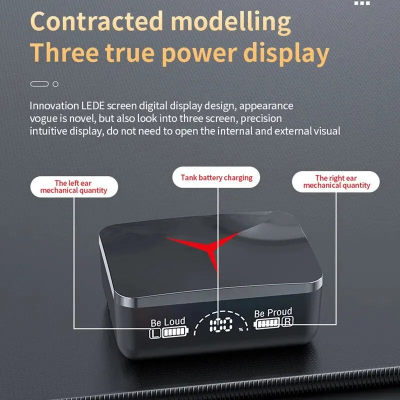 TWS M90 Bluetooth 5 3 Earphones Wireless Headphones Touch Control Zpaxo