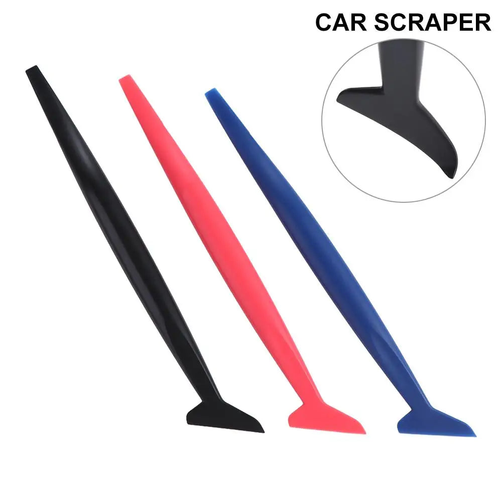 Tint Clean Tool Sticker Wrapping Vehicle Stickers Micro Squeegees Car Vinyl Wrap Tool Squeegee Scraper Wrapping Aid Tool Zpaxo