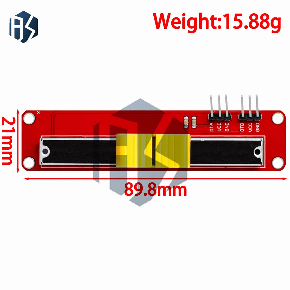 Slide Potentiometer 10K Linear Module Dual Output Arduino AVR Zpaxo