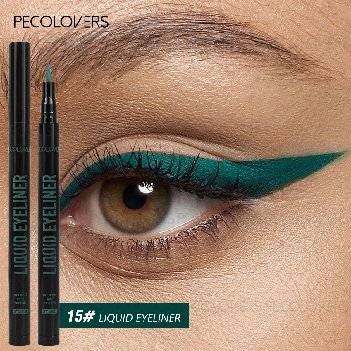1PC 17 Colors Eyeliner Waterproof and Long-lasting New Eyeliner | Colorful Eyeliner Zpaxo 15