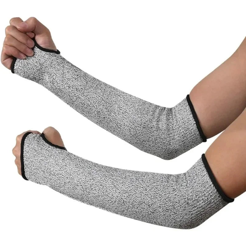 Cut Level 5 HPPE Arm Sleeves – Heat & Cut Resistant Bracers