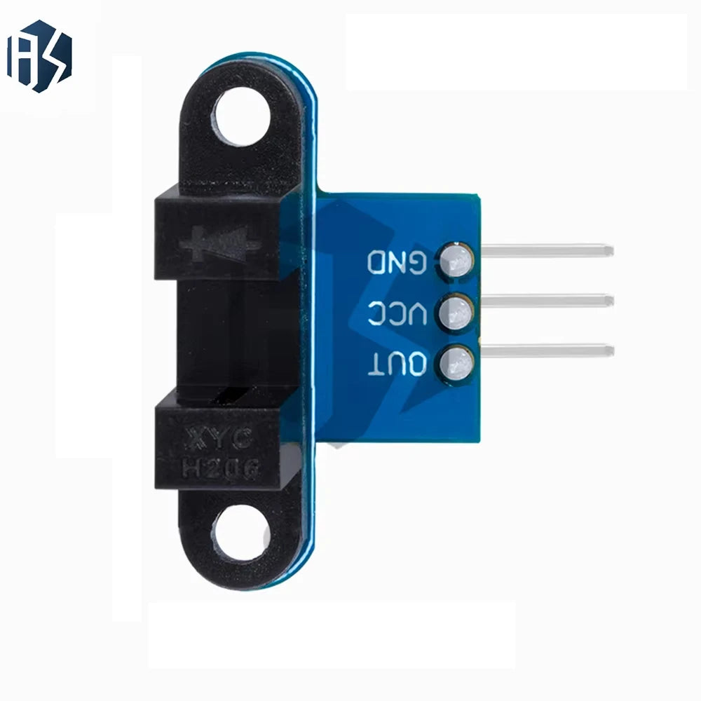 Slot Optocoupler RPM Sensor Module – 3.3V/5V Photogate Tachometer & Digital Counter w/ Optoisolation Zpaxo