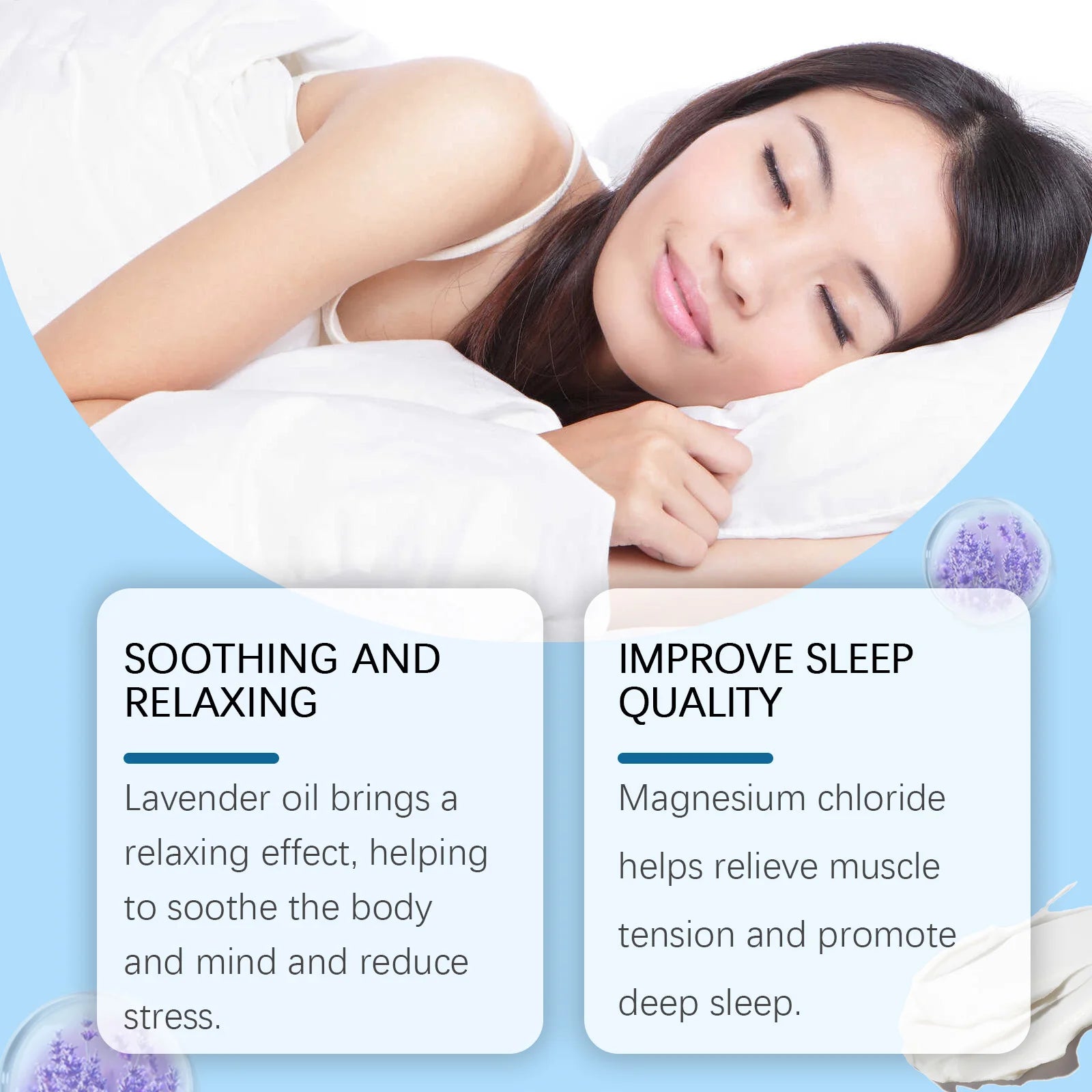Magnesium Sleep & Muscle Relief Body Cream – Lavender 90g Magnesium Body Cream Zpaxo