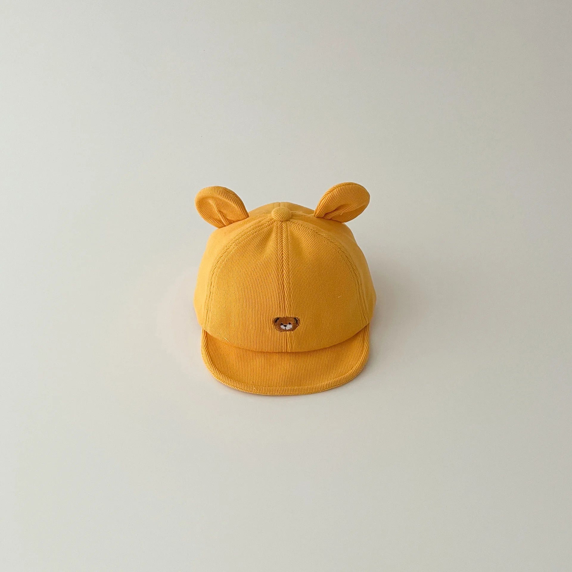 Baby Adjustable Lightweight Casual Baseball Cap Cute Animal Ears Zpaxo yellow