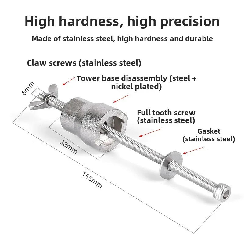Bicycle Freehub Remover & Installer Tool – Universal Wrench Bicycle Repair Tool Zpaxo