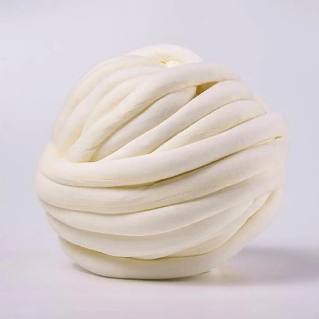 Knit Yarns Crafts Supplies Hand Weave Rope Breathable Roving Shawl Zpaxo Beige