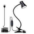 POCKETMAN Dimmable LED Clip Desk Lamp – 3 Colors, USB