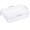 CM1 Transparent Fruit Fork Storage Box Plastic Electronic Components