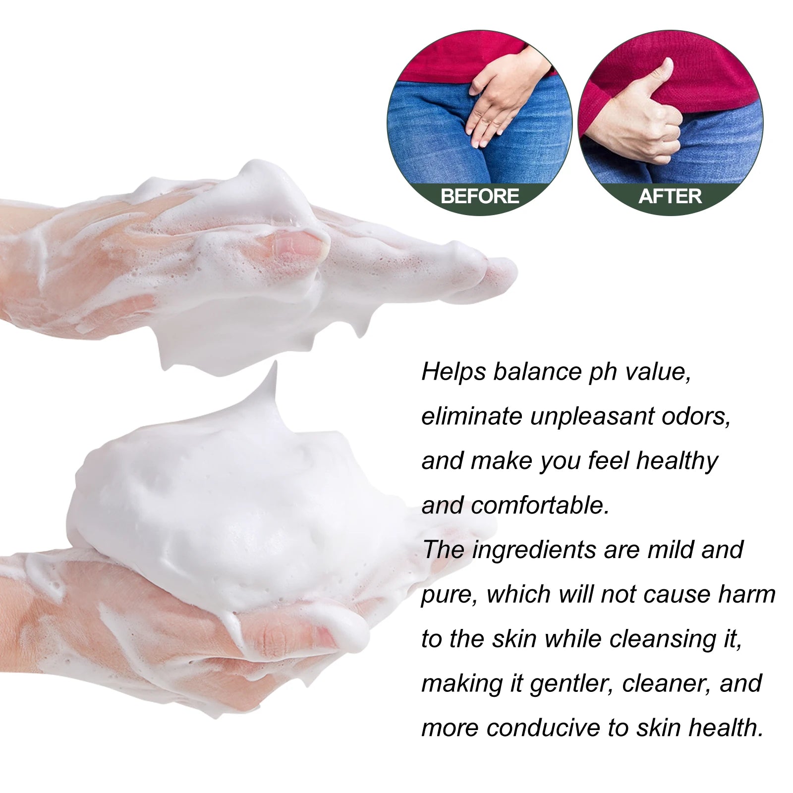 Female Wash Soap Yoni Bar Soap for Women Ph Balance Strawberry Remove Odor Deep Cleaning Moisturizing Private Parts Products Zpaxo