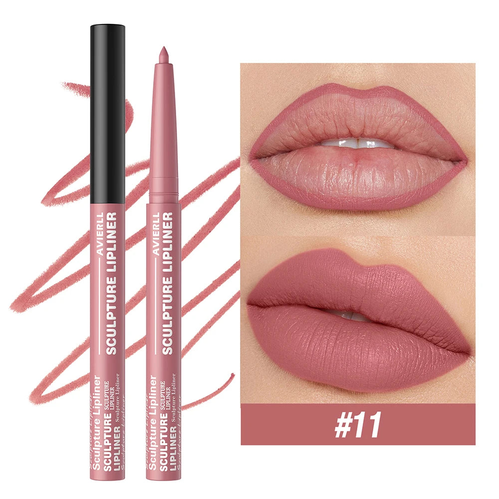 AVIERLL Matte Lip Liner Long-lasting Waterproof Easy-to-apply Zpaxo 11 0.3g Full Size