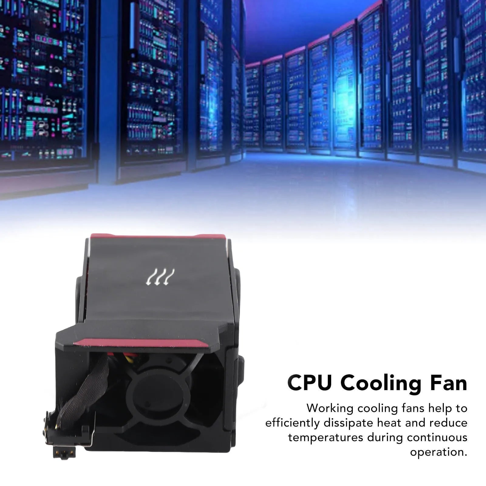 Computer CPU Cooling Fan Replacement for ProLiant DL360 G8 DL360E G8 DL360P G8 697183003 654752001 667882001 Zpaxo