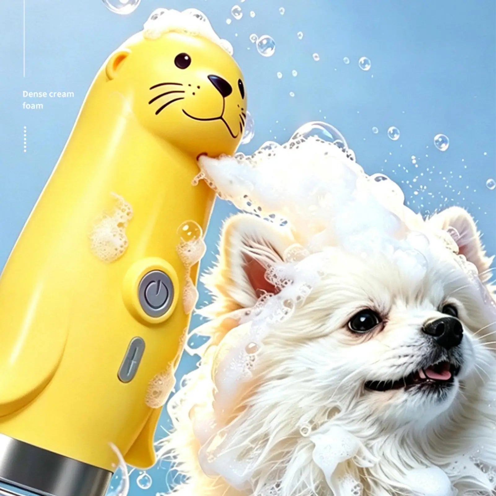 Dog Soap Dispenser Electric Portable Rechargeable Machine Foaming