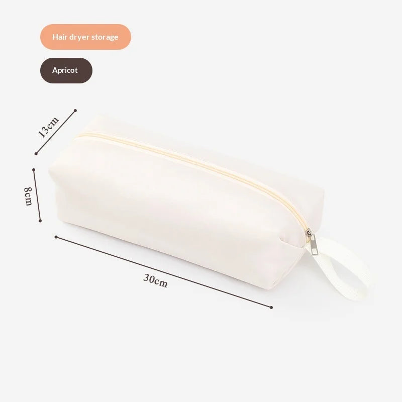 Hair Dryer Travel Storage Bag – Fits Dyson & Styling Tools Hair Tool Travel Bag Zpaxo White A