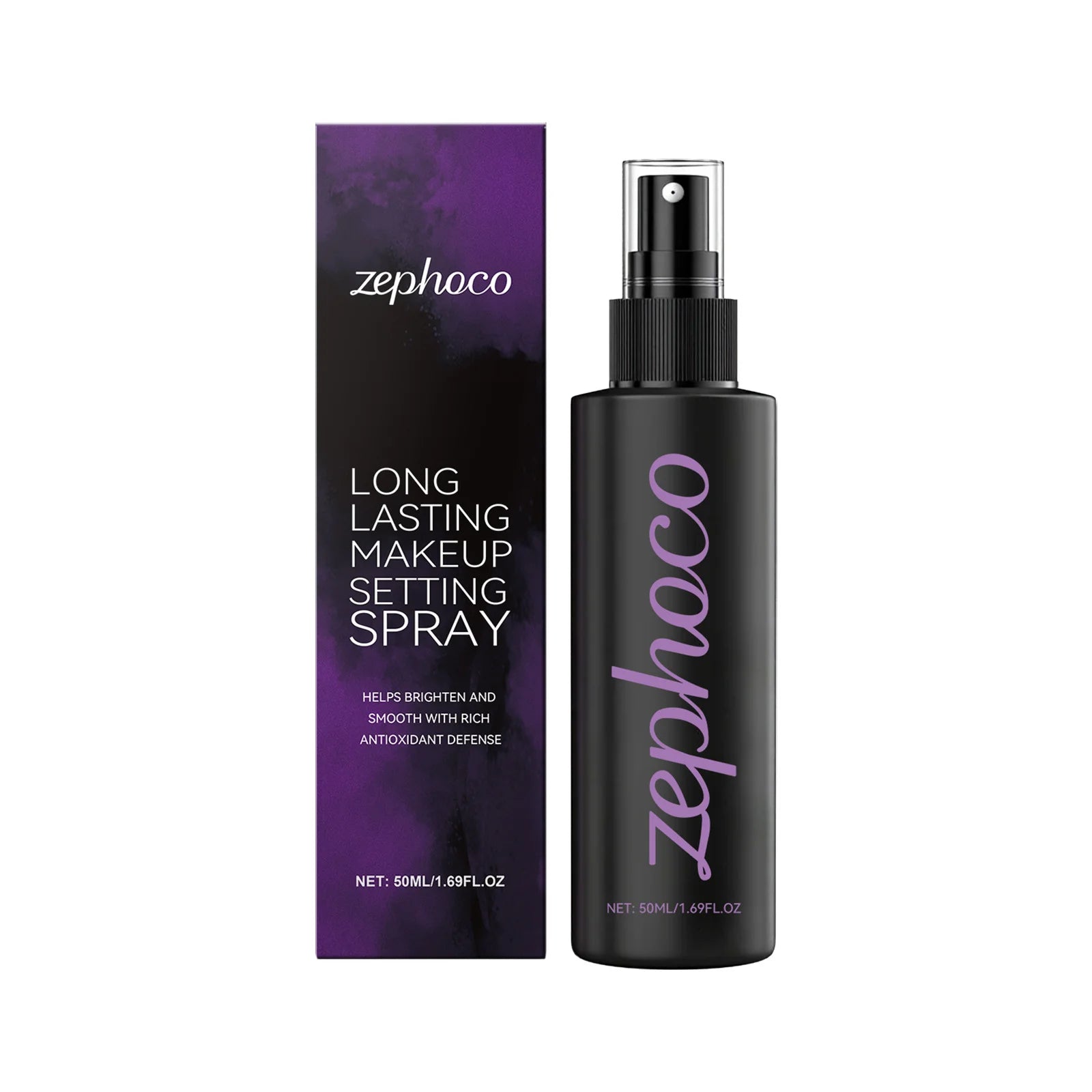 WIYUN Mattifying Makeup Setting Spray – Waterproof, Long-Lasting Makeup Setting Spray Zpaxo 50ml boxed