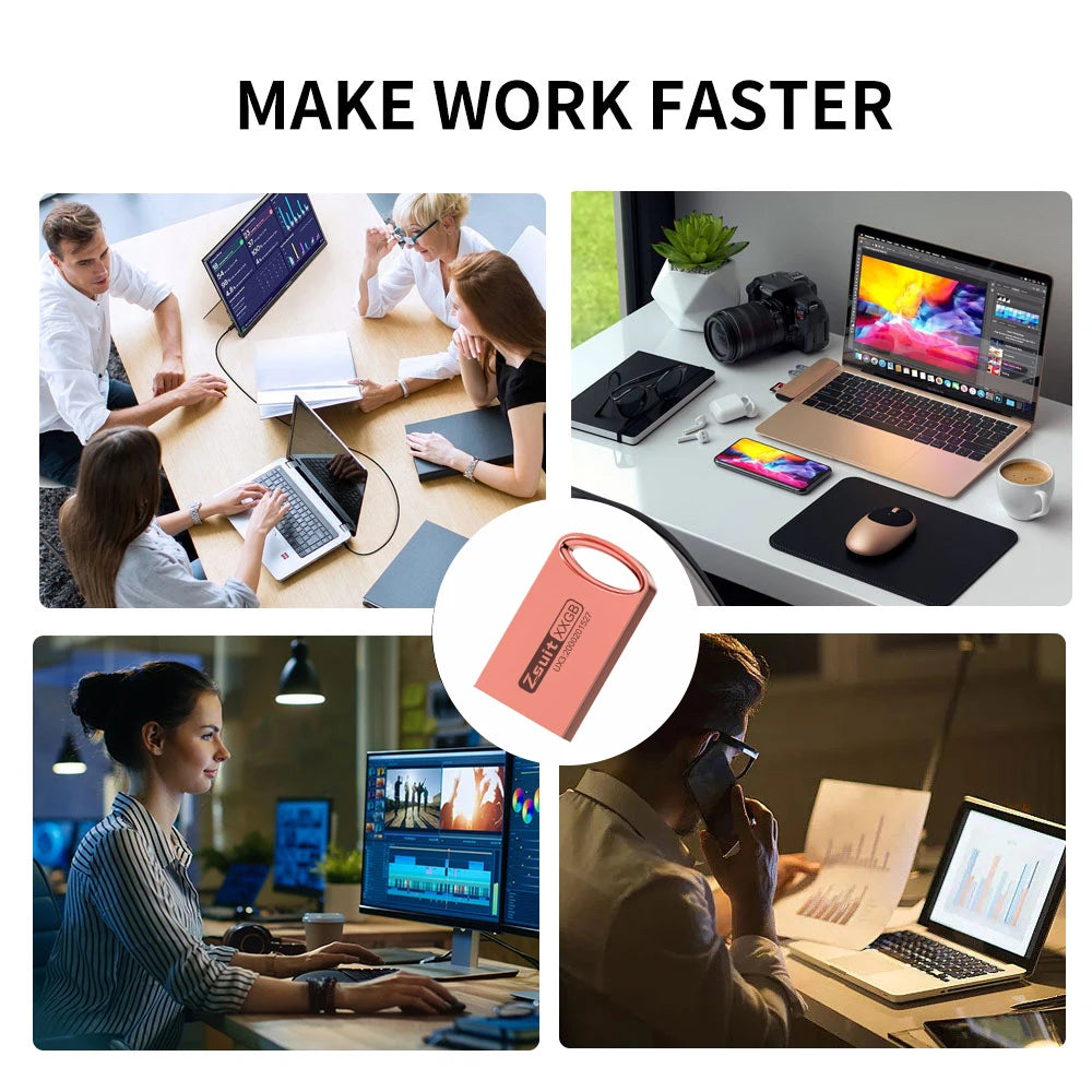 Z suit 10PCS/Wholesale USB Flash Memory 64G S+ Chip Waterproof Pen Drive 32G Individual Pack Free Set Logo Pendrive 3.0 U Disk Zpaxo