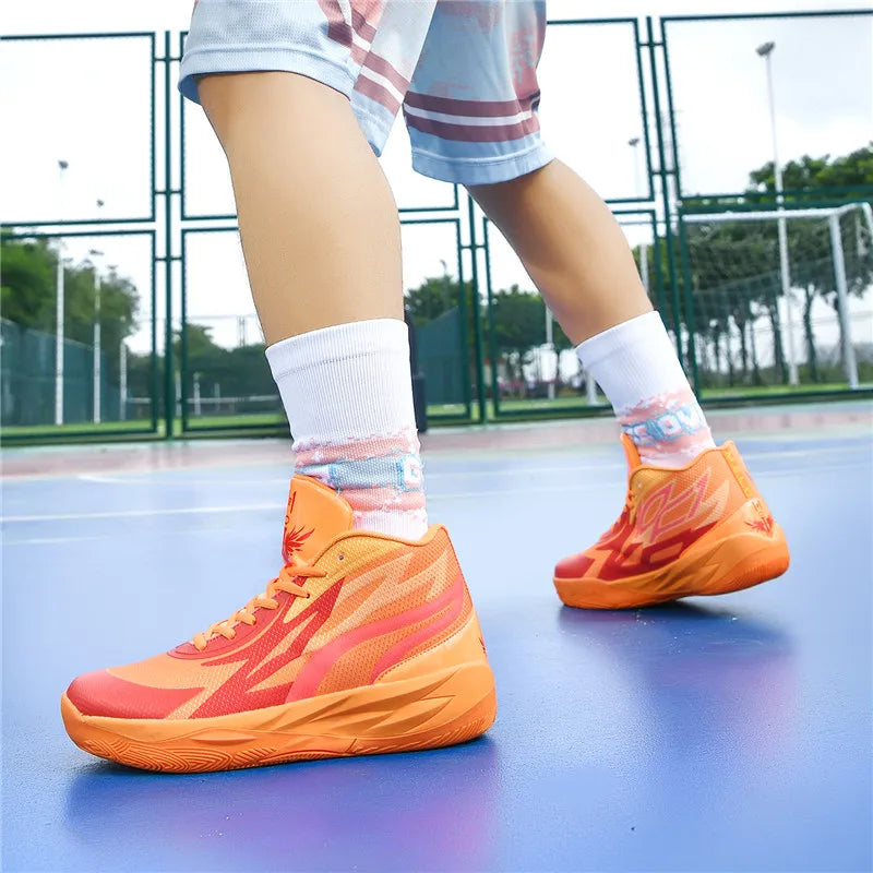 Men's Basketball Shoes Breathable Cushioning Non-slip Wearable Runing