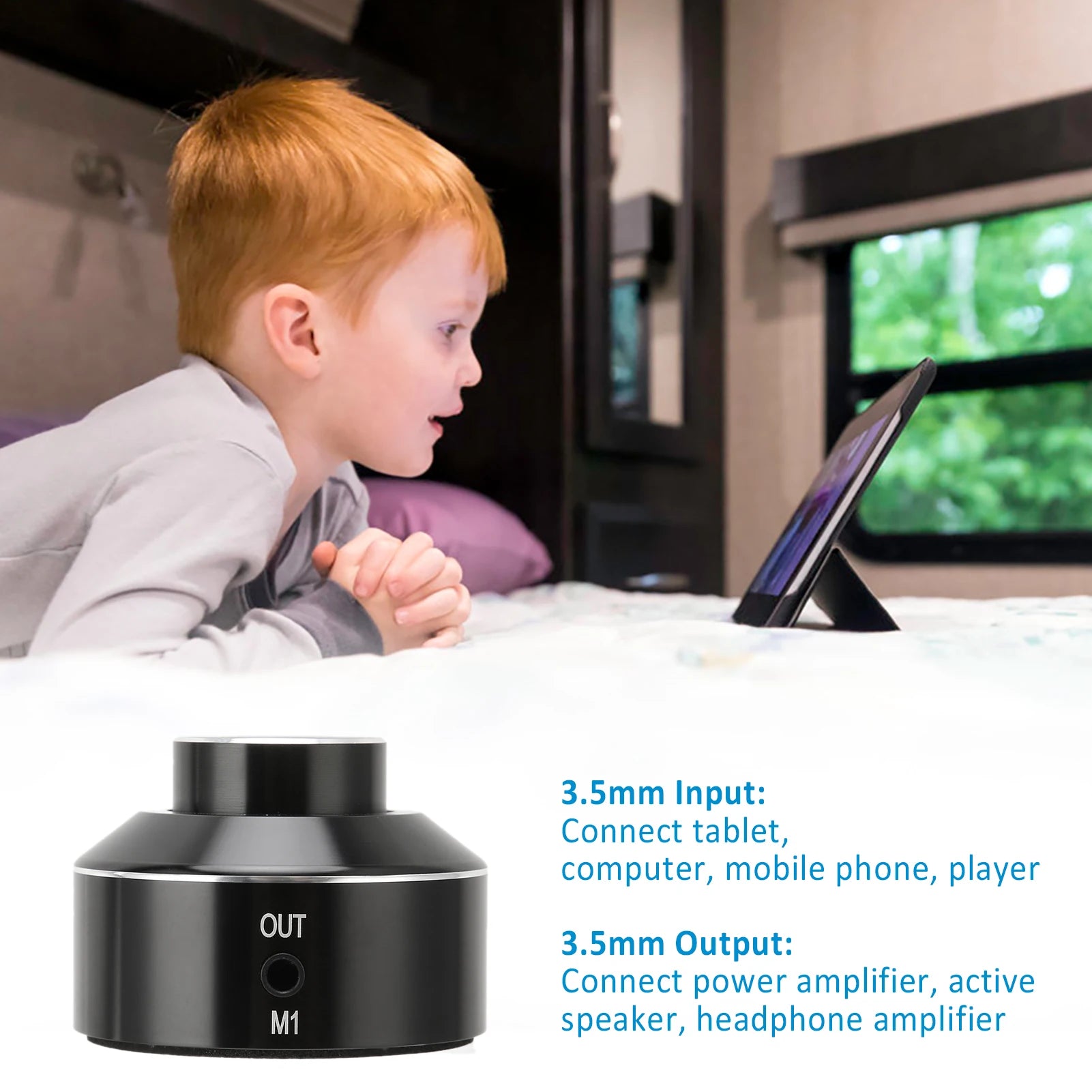 Volume Control Knob M1 Bottom Foam Pads Plug Play Adjust Speaker