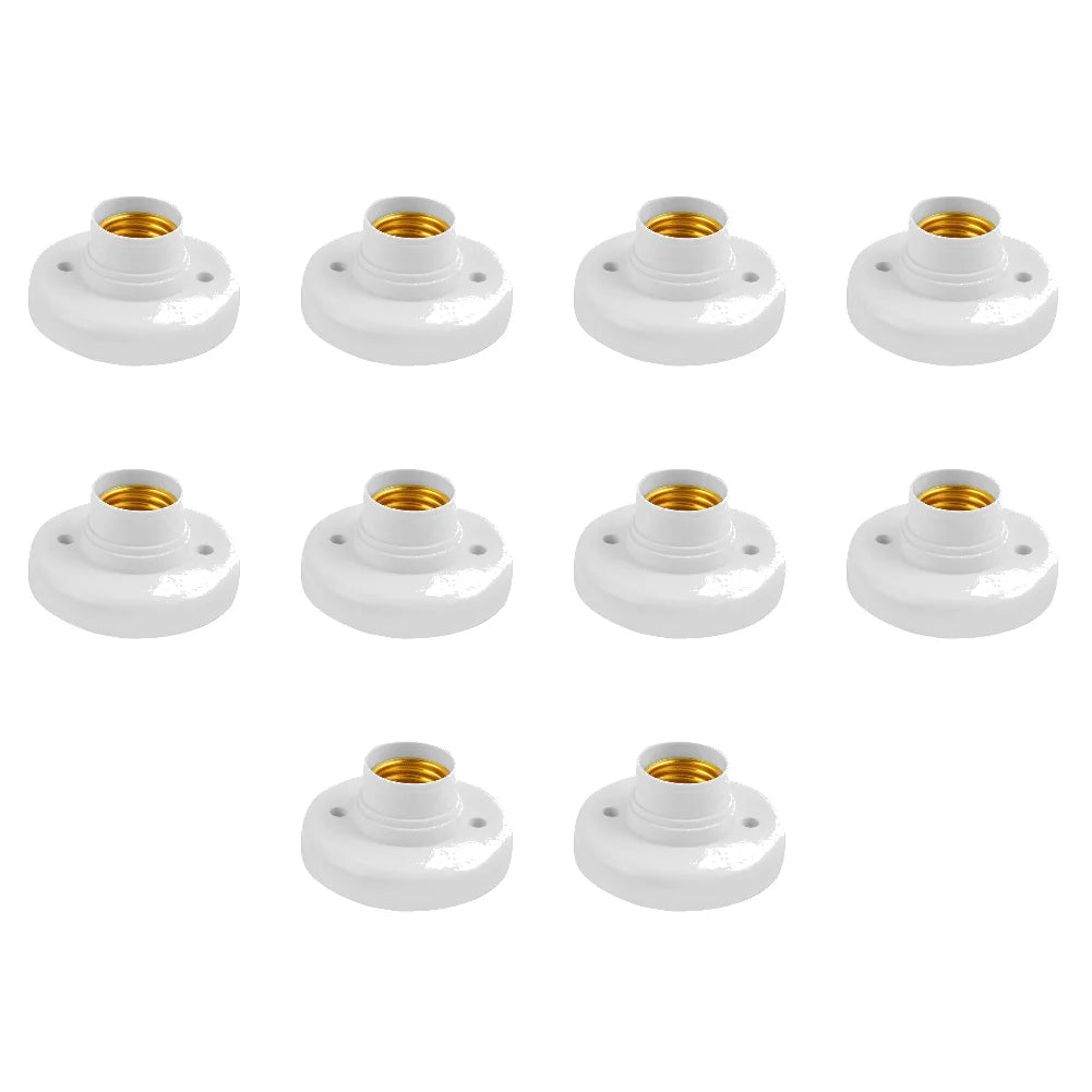 220V E27 Screw Cap Socket Ceiling Light Fixing Base Adapter Bulb