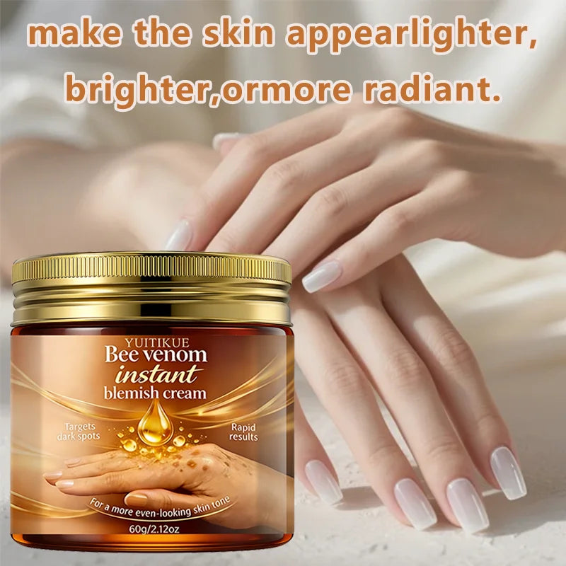 YUITIKUE Bee Venom Blemish Cream – Dark Spot Brightening 60g Blemish Cream Zpaxo