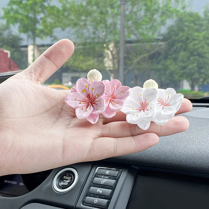 Peach Blossom Car Vent Clip Air Freshener | Aroma Diffuser