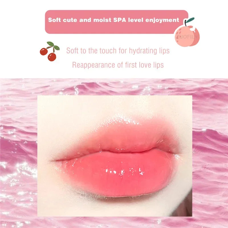 Korea lips care lip sleep mask night sleep hydrated maintenance lip balm pink lips whitening cream nourish protect cherry 3g Zpaxo