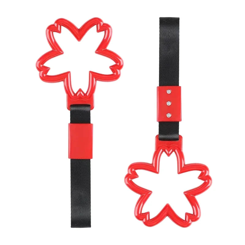 JDM Train Bus Handle Hand Strap Ring Heart Styling Drift Charm Auto
