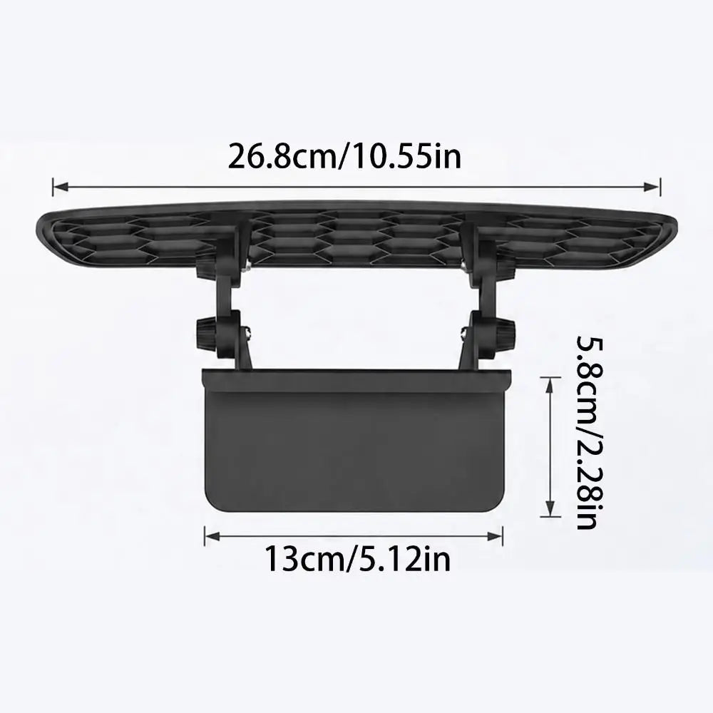 Adjustable Car Sun Visor Heat Resistant Rotating Panel Navigation Zpaxo