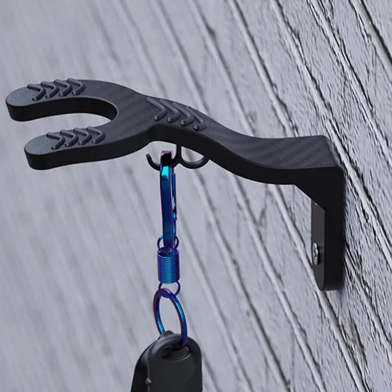 Motorcycle Head Gear Hook Motorcycle Helmet Holder Helmet Hook Wall Mount Football Bicycle Hat Hanger Stand for Caps wall rack Zpaxo