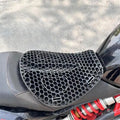 3D Honeycomb Motorcycle Seat Cushion – Cooling Anti-Slip Pad