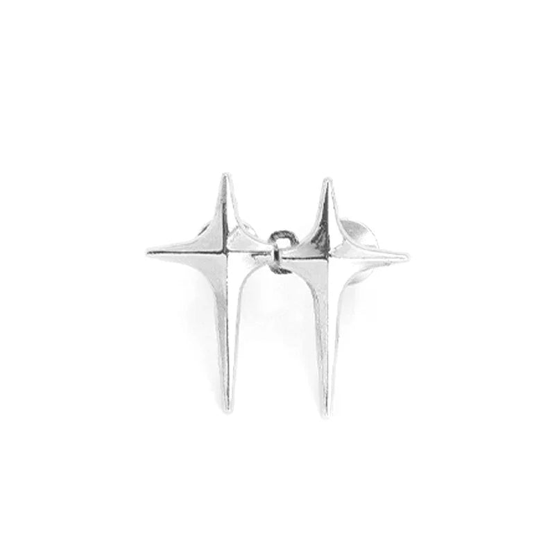 Jeans Decor Trendy Cross Star Waist Buckle Adjustable Detachable Zpaxo