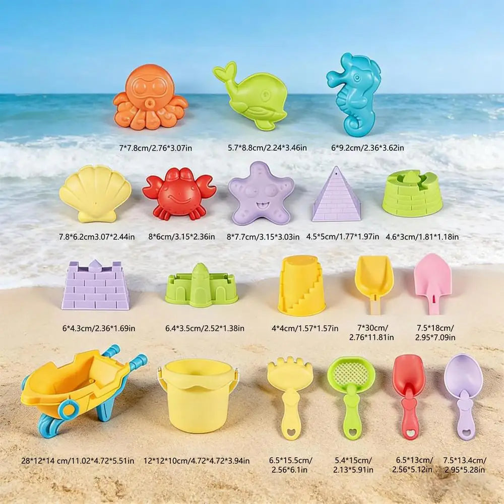 Beach Toys Interactive Outdoor Beach Games Travel Sand Toys for Backyard Playground Park Summer Vacation Picnic Camping Water Zpaxo Set