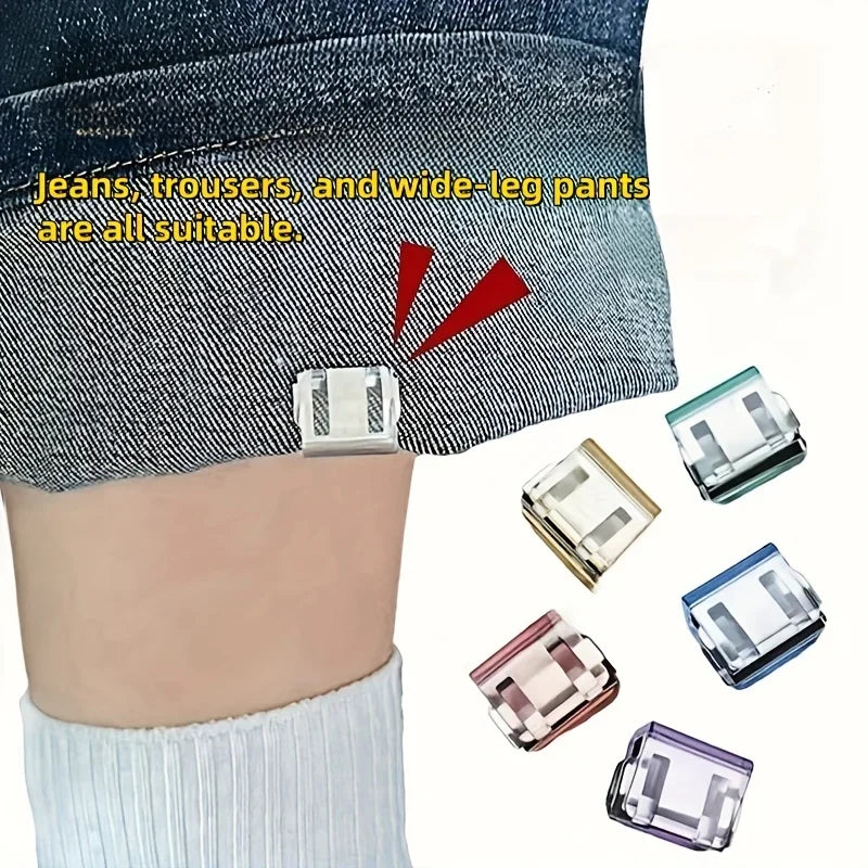 Invisible Pants Hem Clips – Anti-Slip U-Shape DIY Fixtures