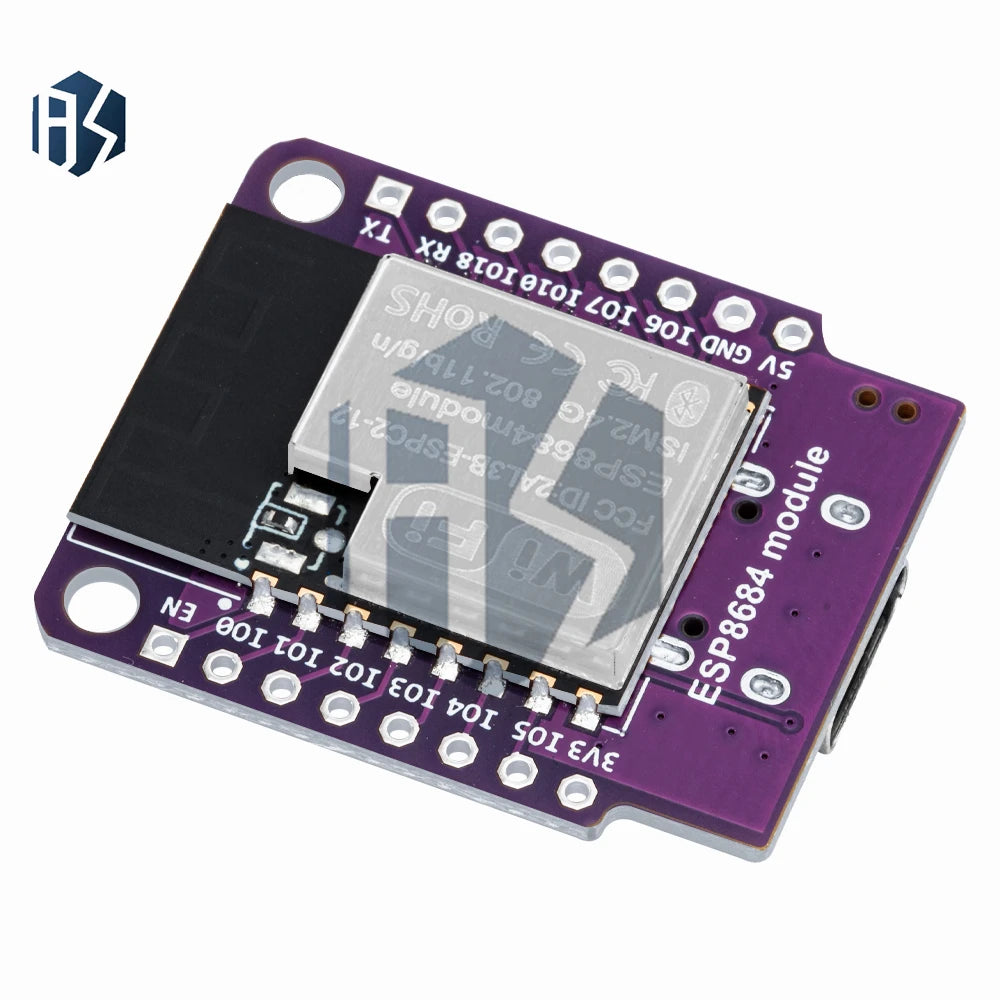 ‌for wemos D1 Mini Ultimate IoTDe-vKit-ESP32-C2/ESP8684/ESP8266 Multi-Chip Board with Dual-Mode WiFi+BT,CH340G Serial forArduino Zpaxo