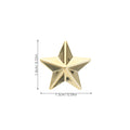 Acrylic Star Rhinestones Five-pointed Flatback DIY Craft Beads