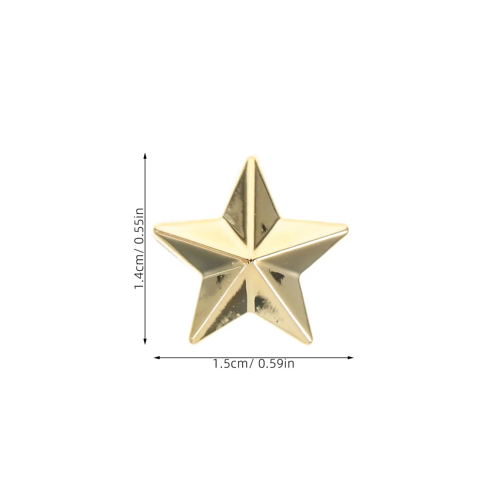 Acrylic Star Rhinestones Five-pointed Flatback DIY Craft Beads