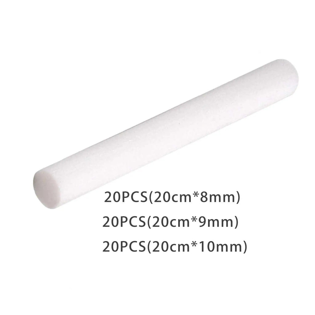 20 Car Diffuser Refill Swab Essential Oil Wicks Humidifier Zpaxo