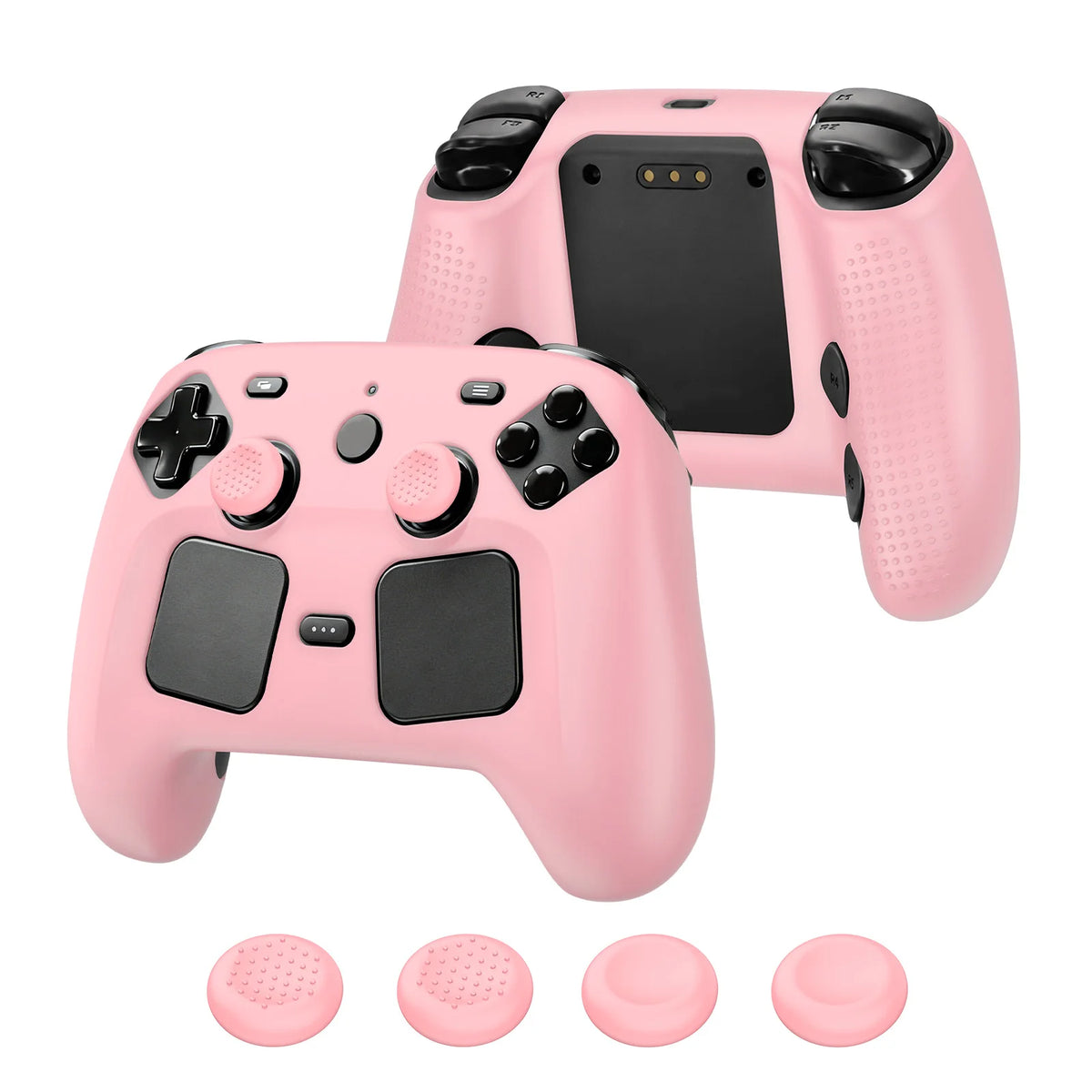 Silicone Ultra Thin Case Cover Fit Steam Controller 2 2026 Zpaxo Pink Case