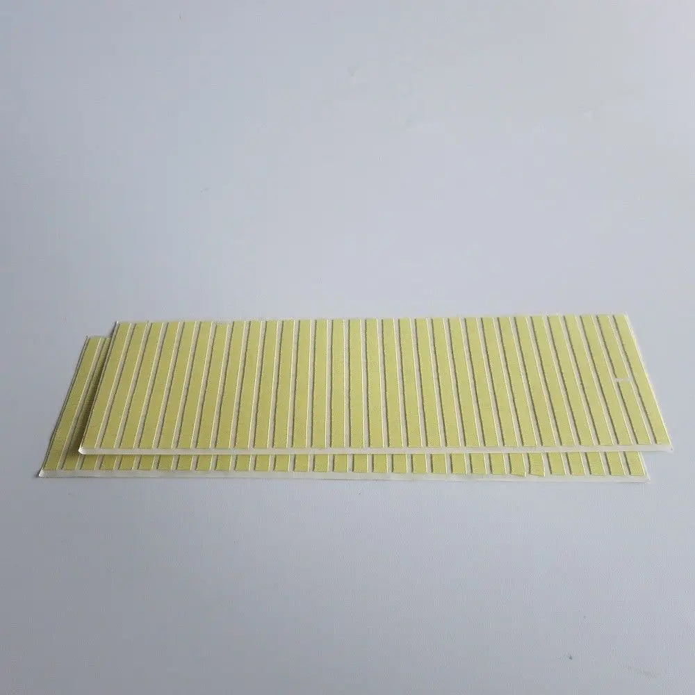 2 Pages Lot Double-sided Adhesive Strip Tape Stickers Fixing Watch