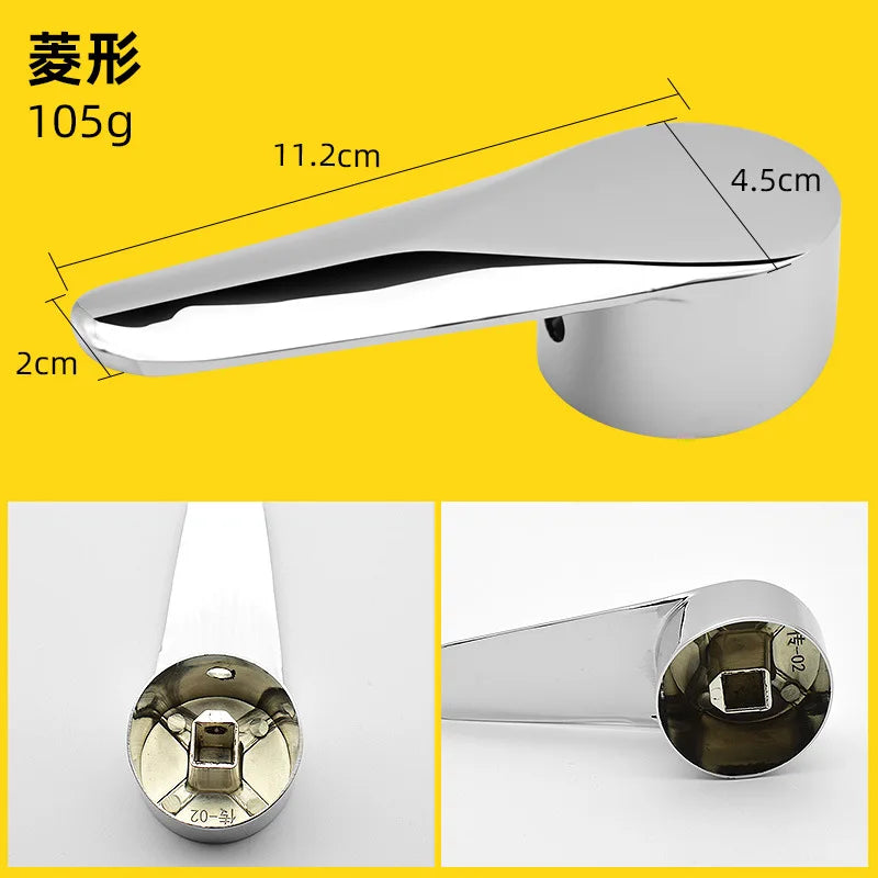 Faucet Handle Replacement Stainless Steel Bathroom Cold Basin Shower Zpaxo A
